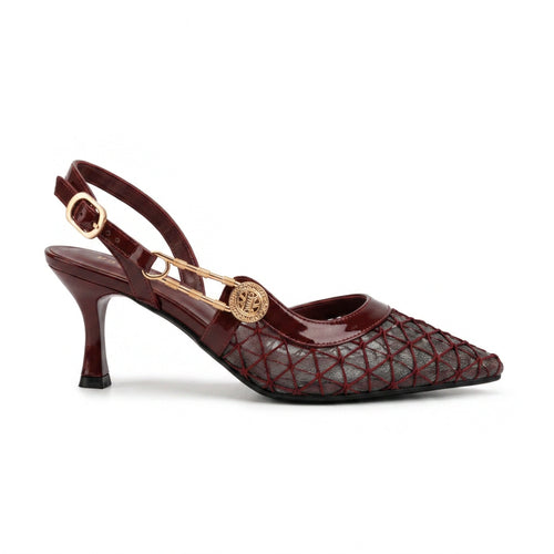 Mesh Evening Heels — 7 cm