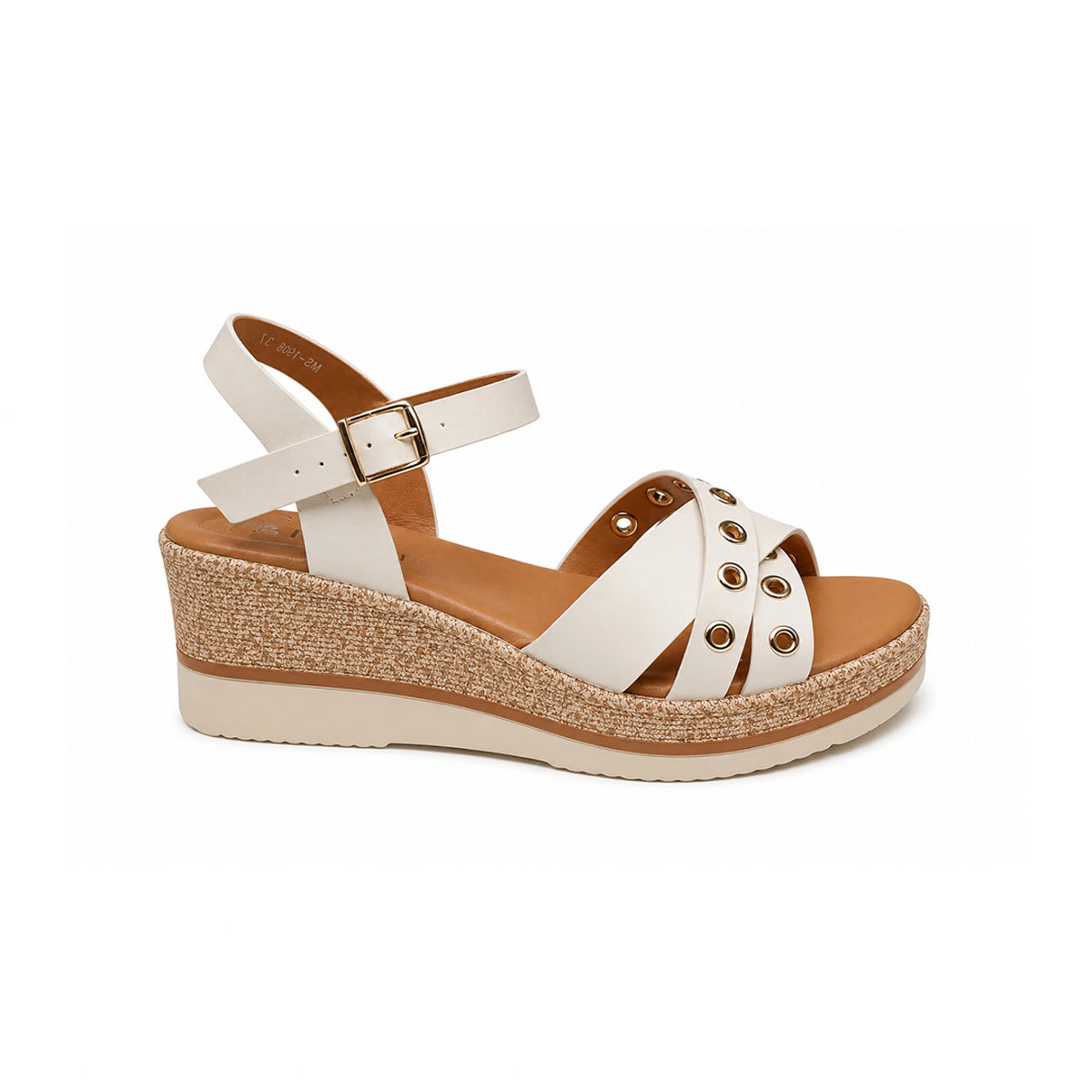 Wedge Open Sandals — 7 cm