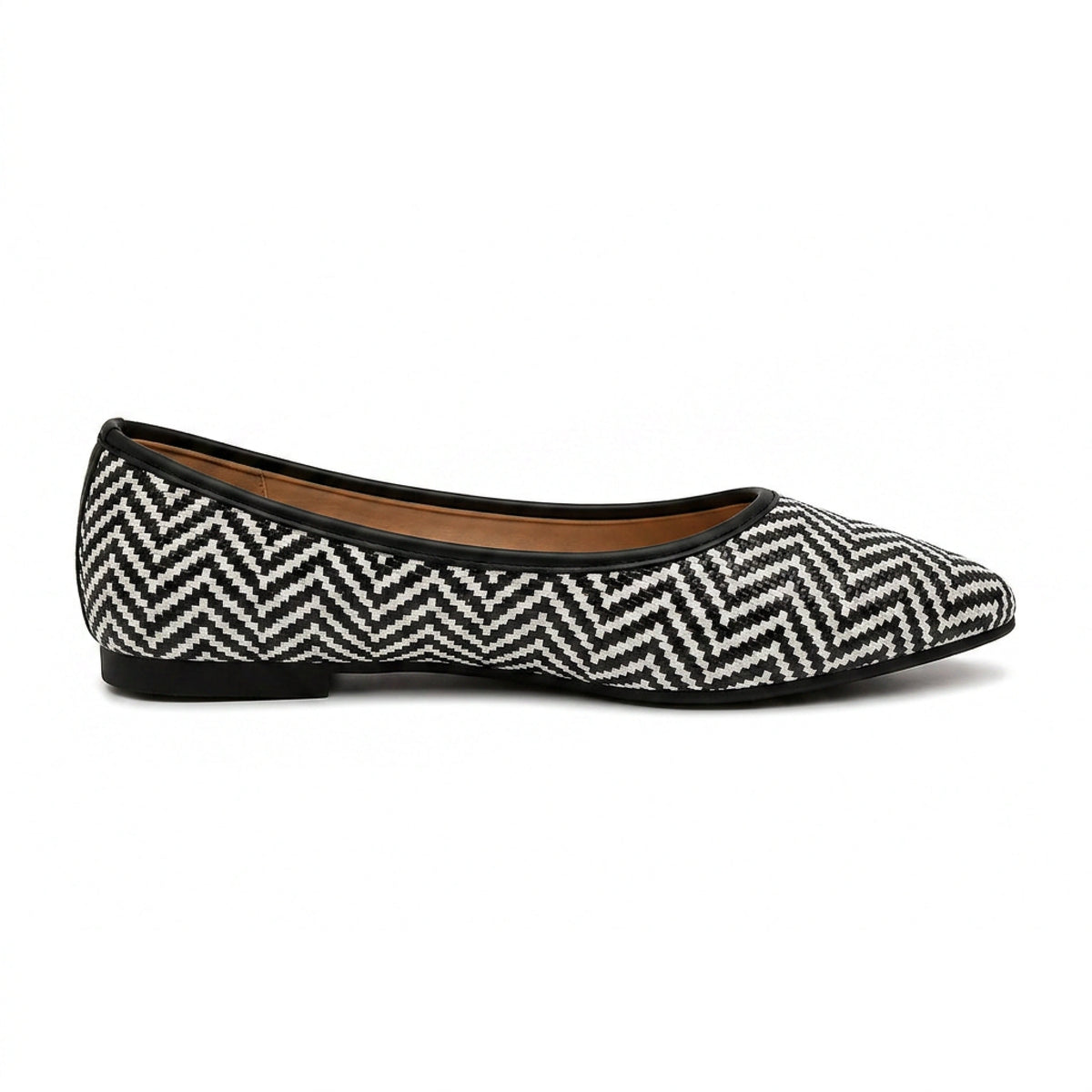 Leather Ballerina Flats