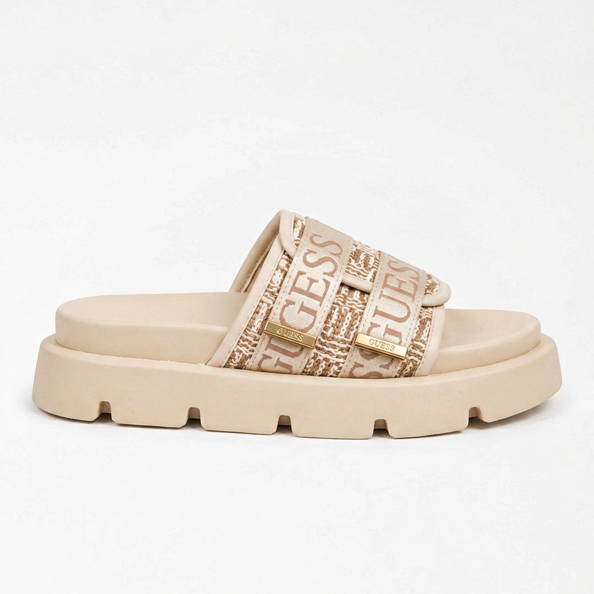 Strappy Flat Slippers