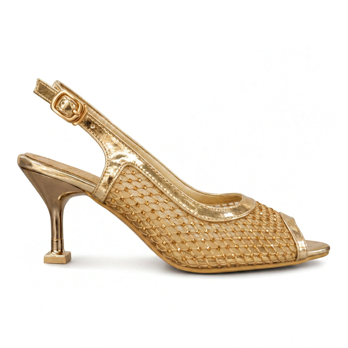 Buckle Evening Heels — 7 cm