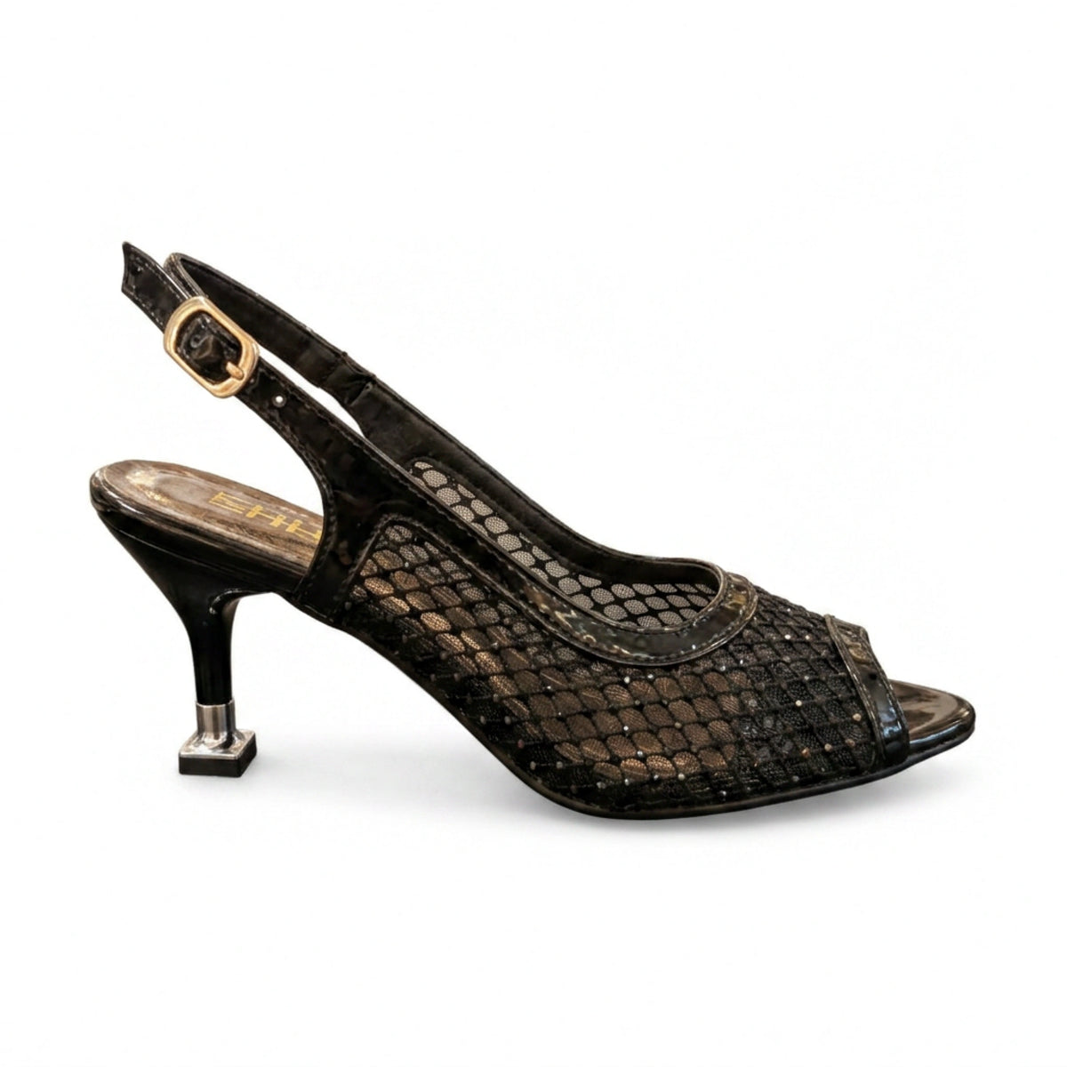 Buckle Evening Heels — 7 cm