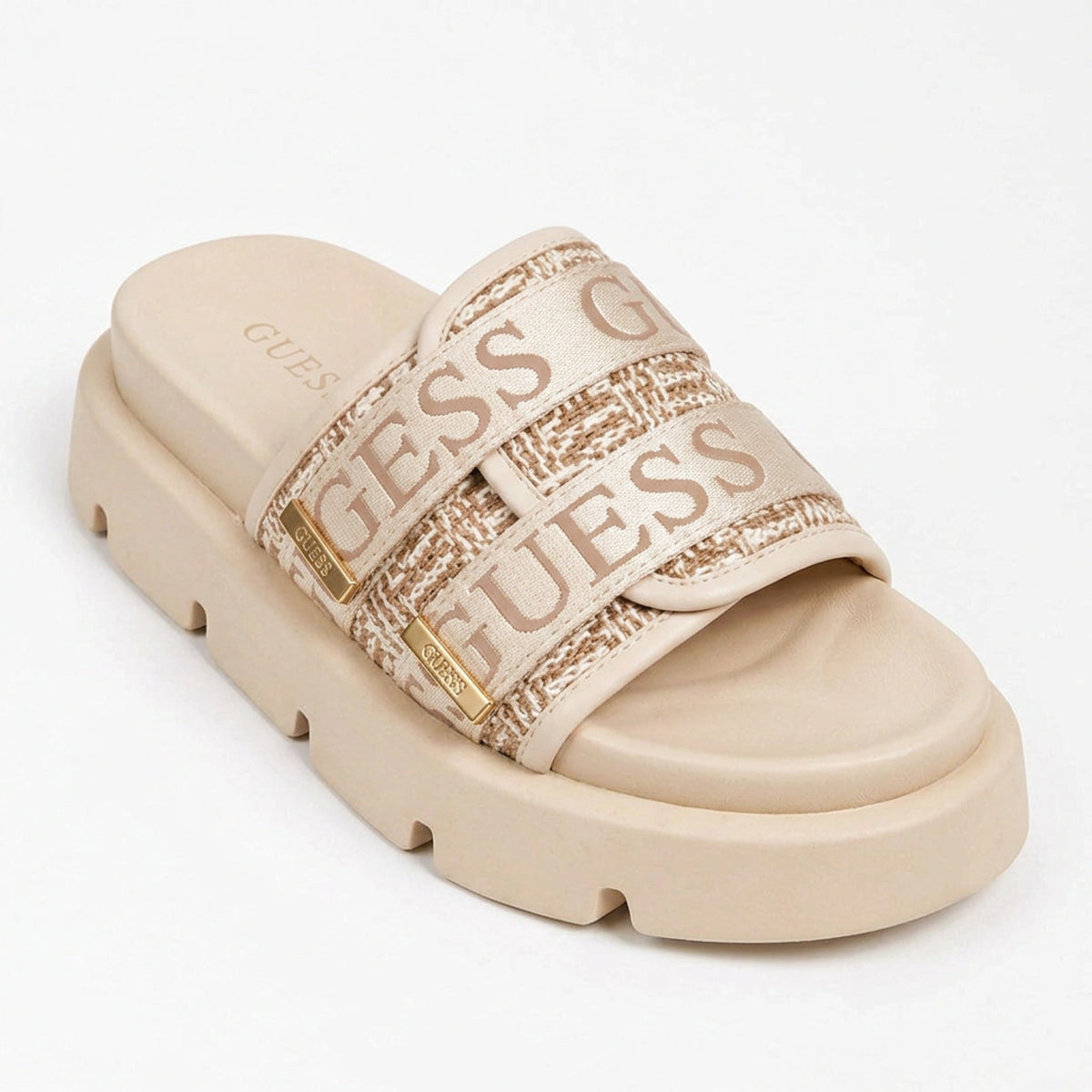 Strappy Flat Slippers