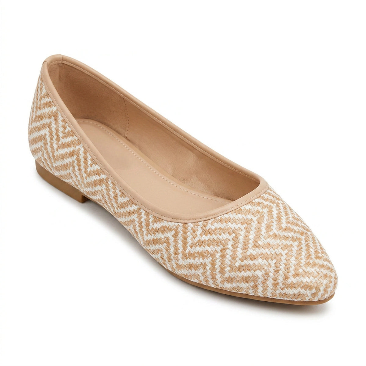 Leather Ballerina Flats