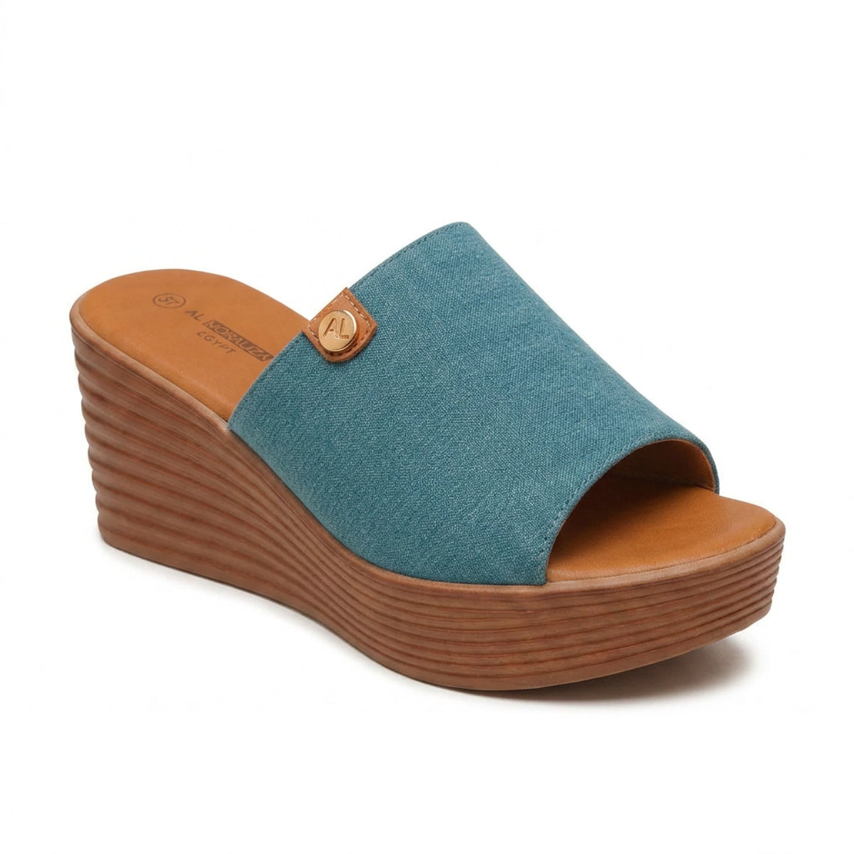 Wedge Open Slippers