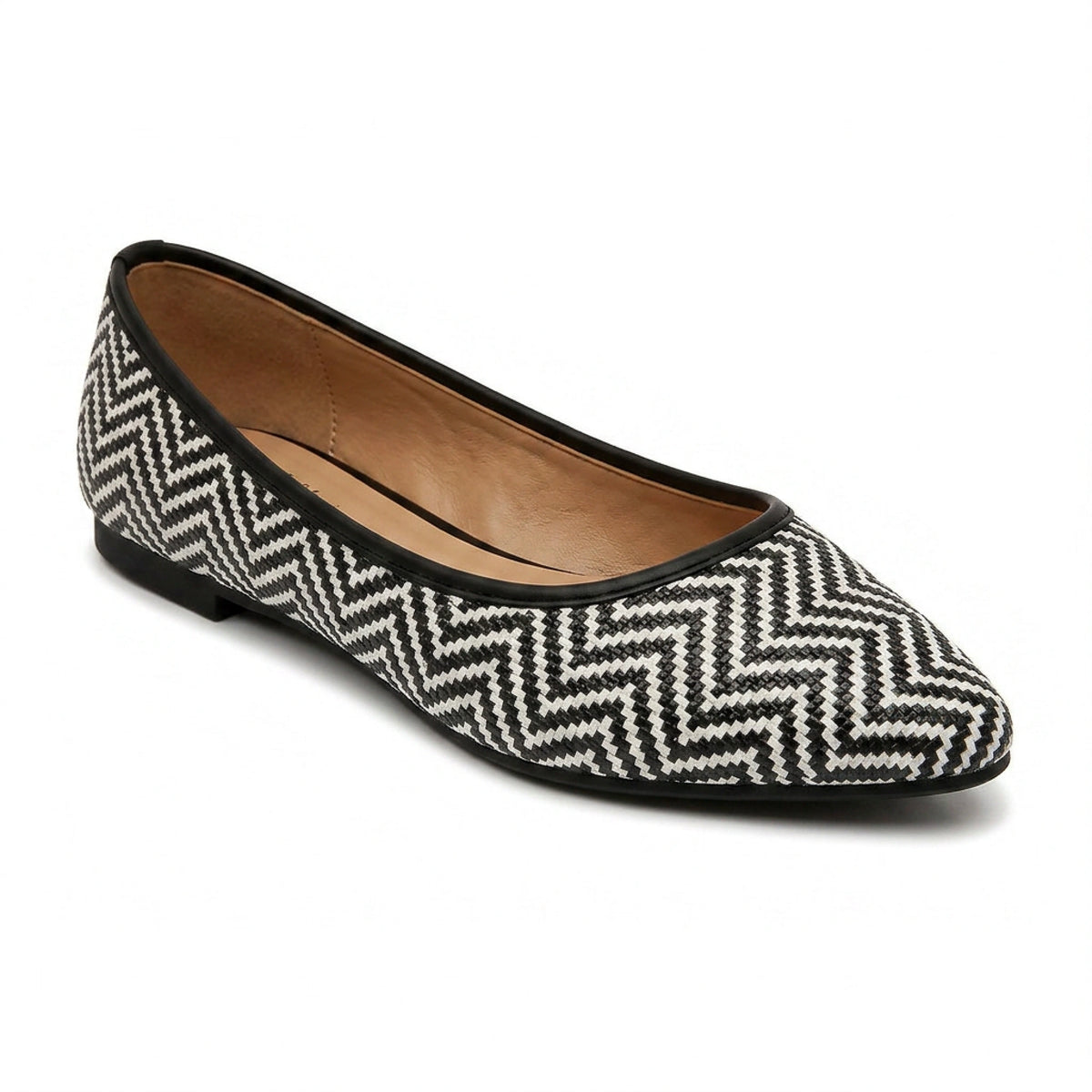 Leather Ballerina Flats