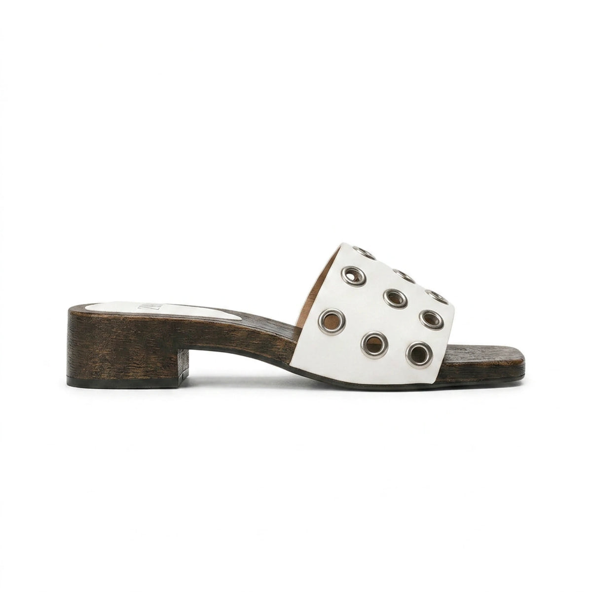 Open Slippers — 1 cm Heel